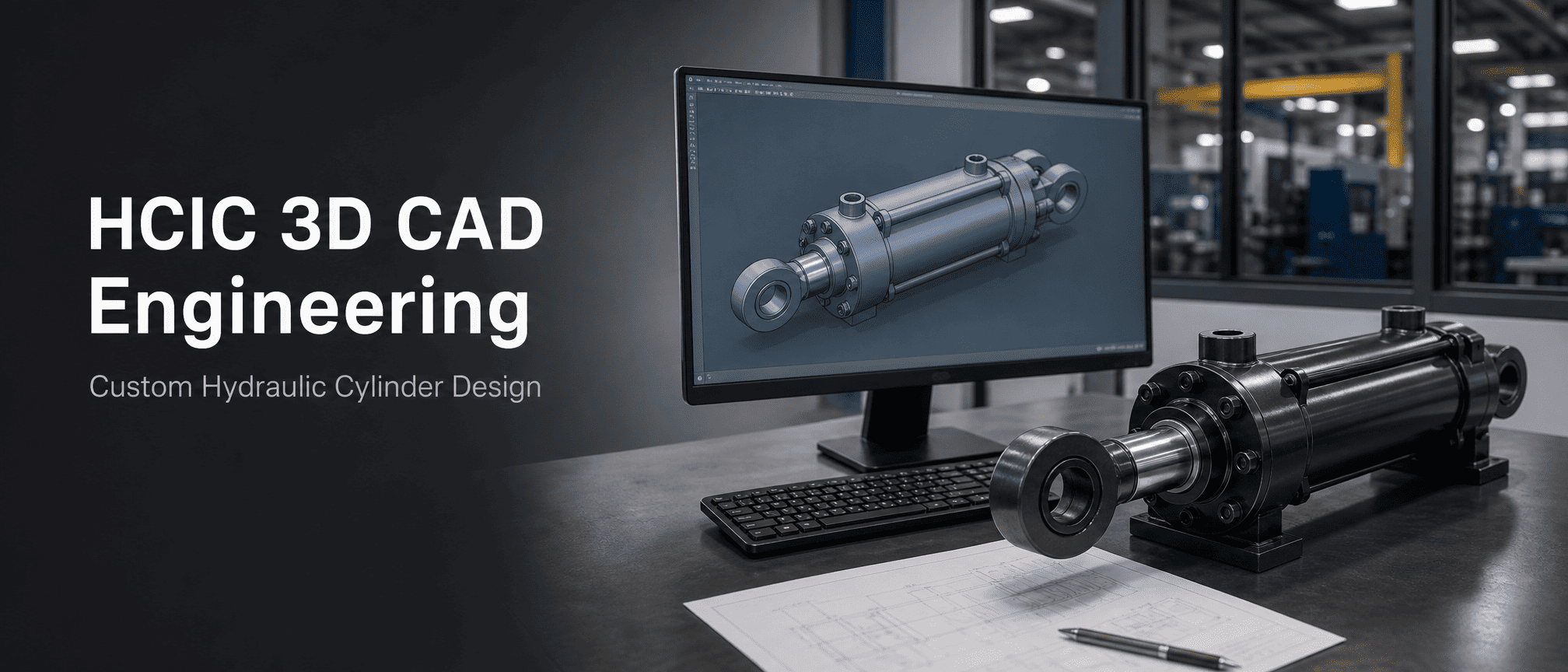 HCIC ले अनुकूलन हाइड्रोलिक सिलिन्डरहरूको लागि यसको 3D CAD इन्जिनियरिङ स्रोत अद्यावधिक गर्दछ