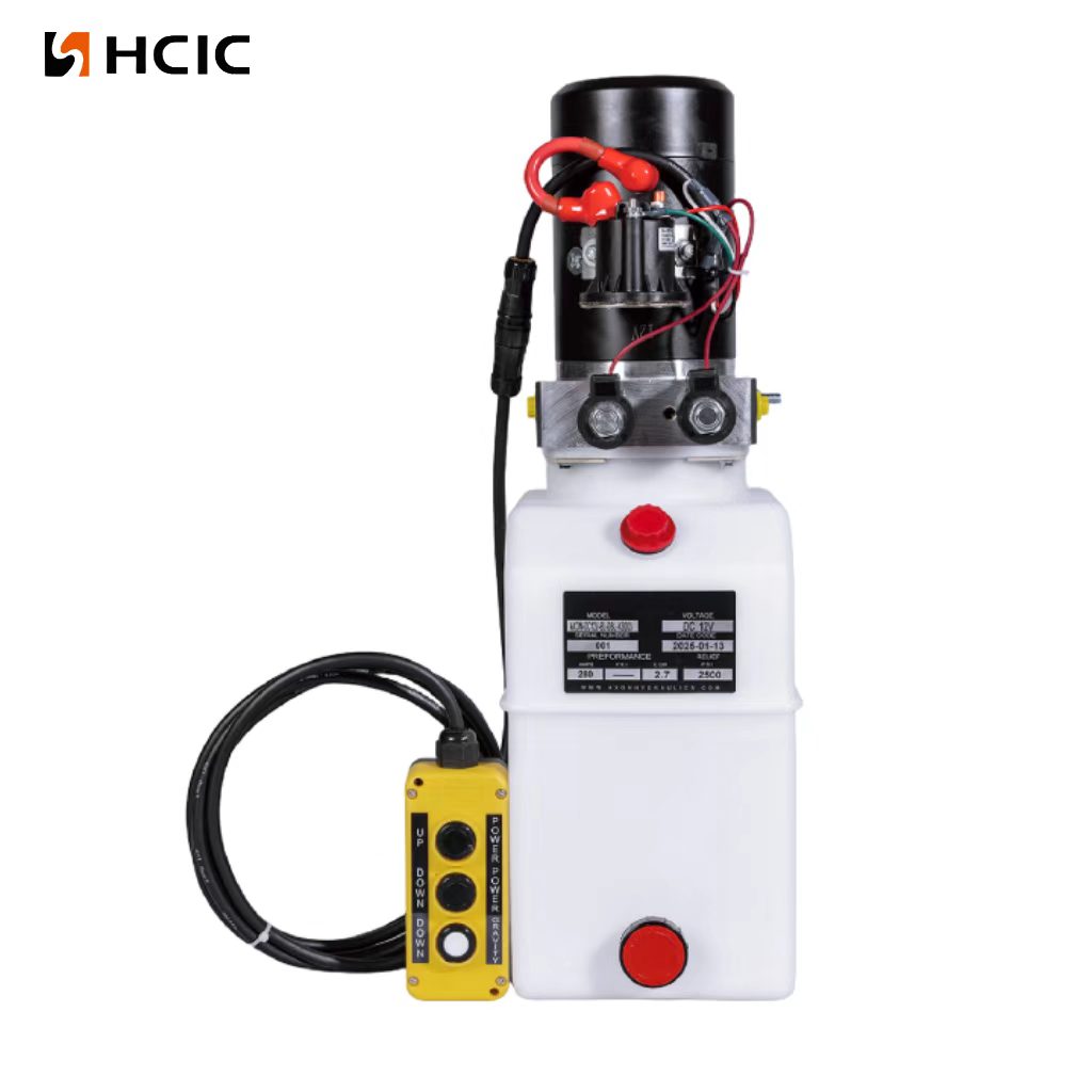 DC12V-8L-DBL-003, 3 बटन भएको डबल एक्टिंग 12V DC 8L जलाशय