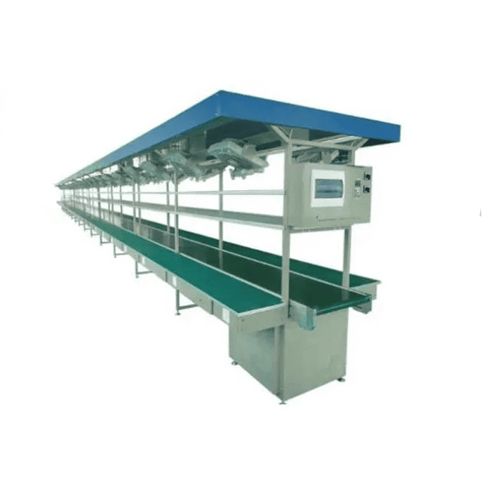 इलेक्ट्रोनिक पार्ट्स असेंबली लाइन