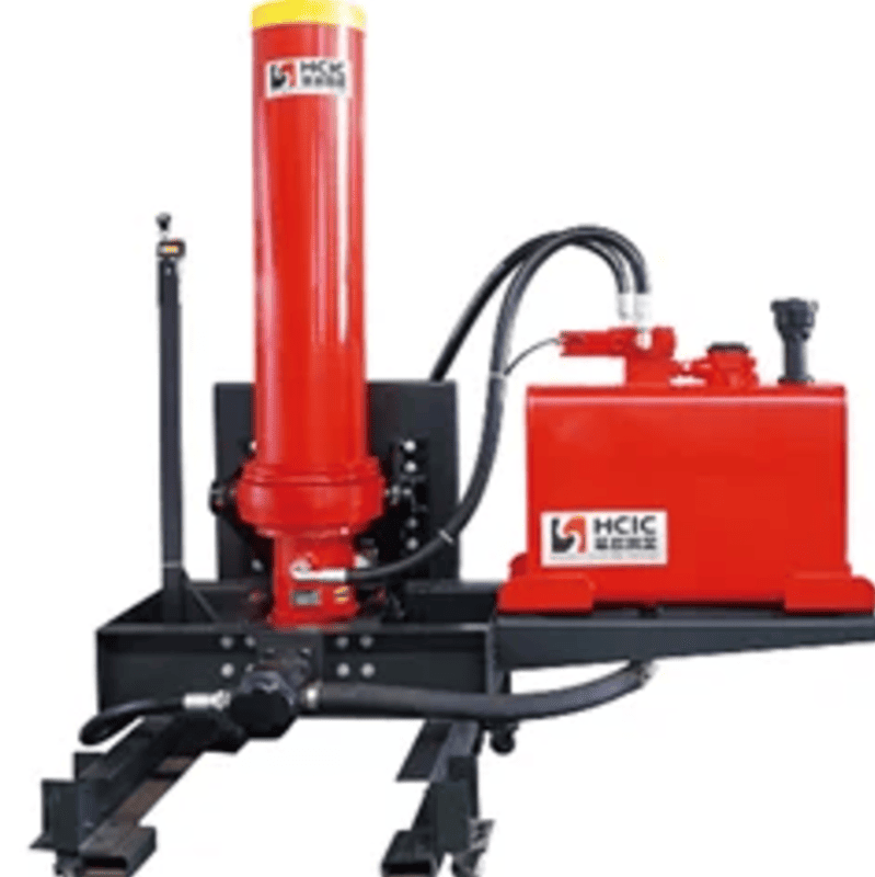 अगाडि माउन्ट गरिएको बहु-चरण हाइड्रोलिक सिलिन्डर