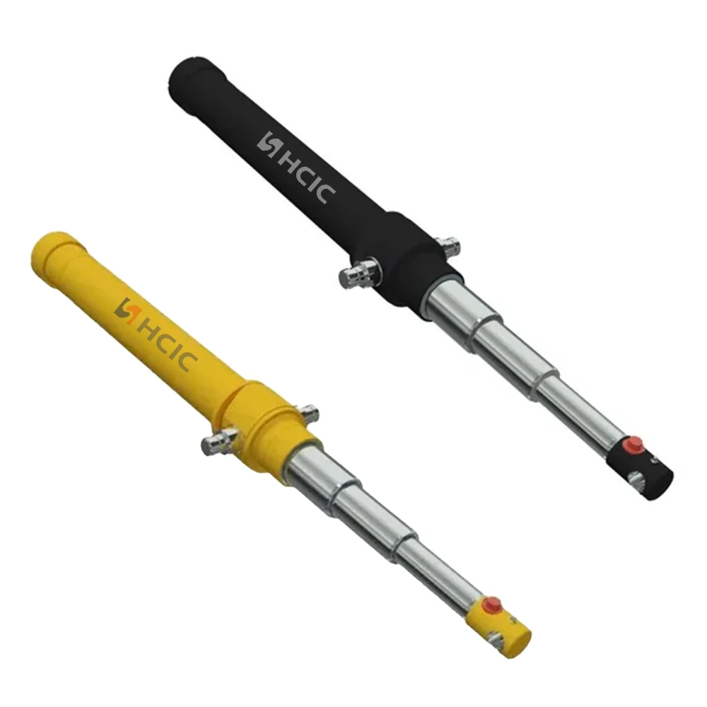 telescopic hydraulic cylinders